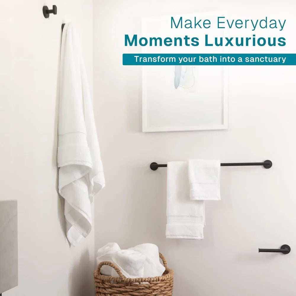 Organic Cotton Bath Towel Set GOTS Certified Hotel Quality