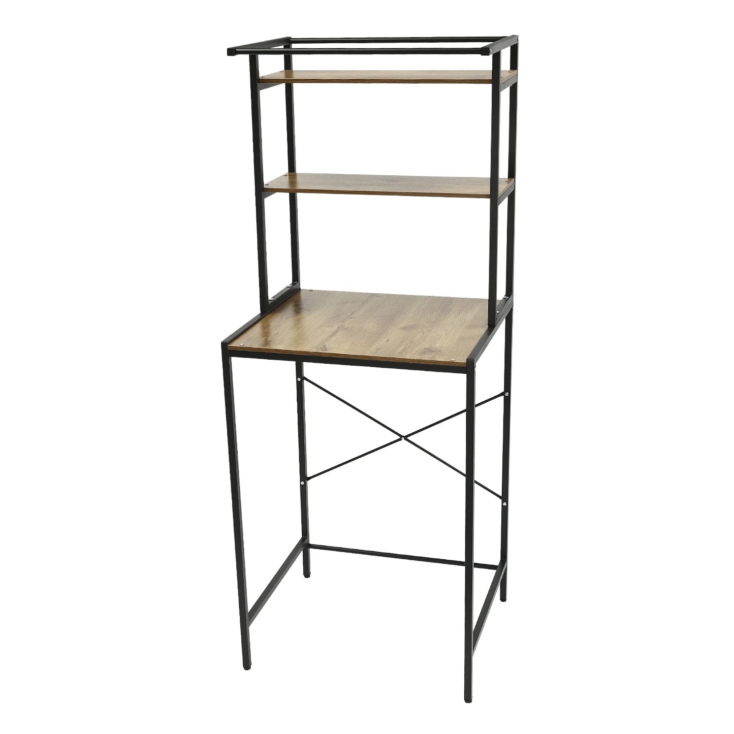 3 Tier Washer and Dryer Storage Shelf Washing Machine Shelf Toilet Shelf Over Washing Machine Toilet Washing Machine Cabinet