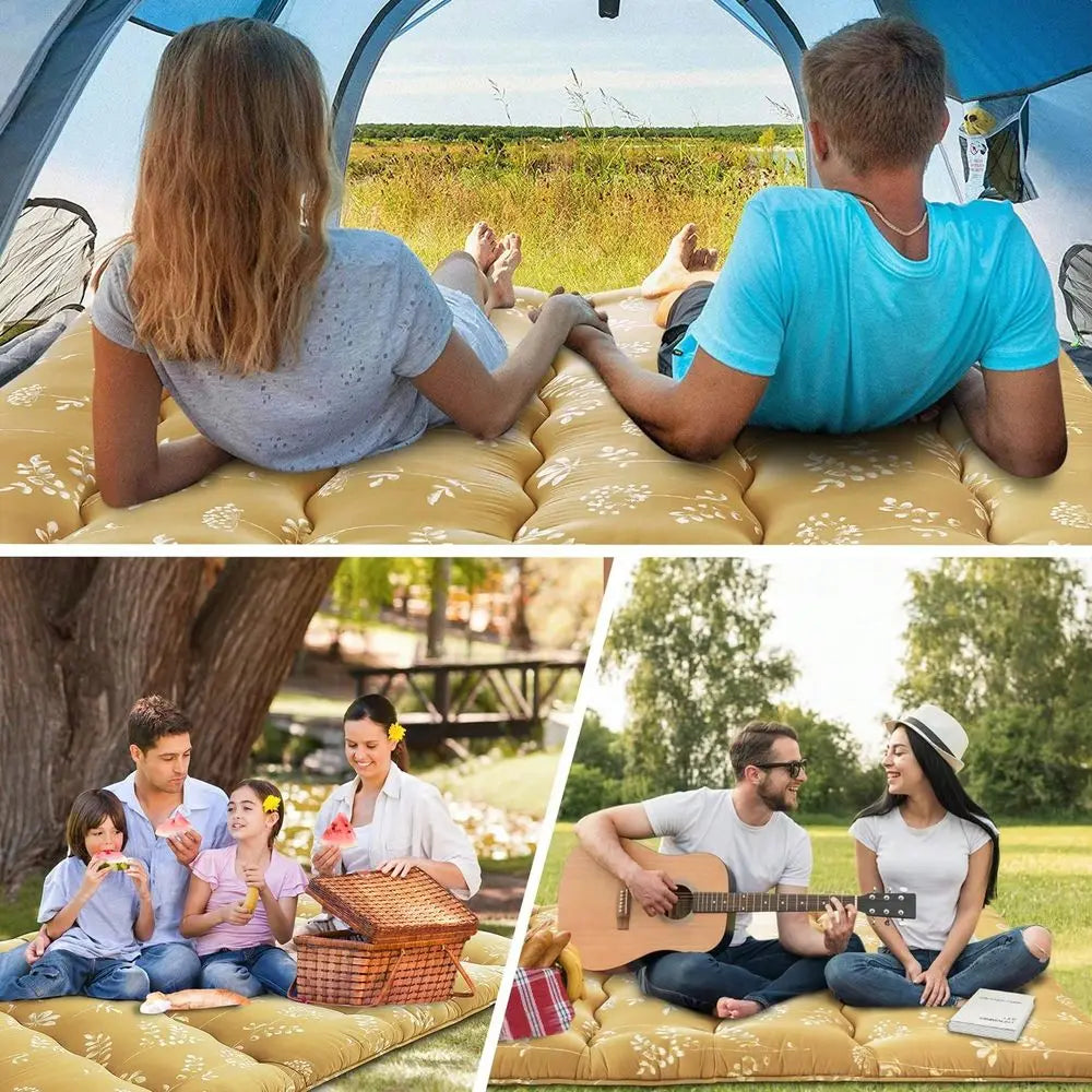 XMSJ Floral Floor Mattress Futon Pad For Camping Comfort