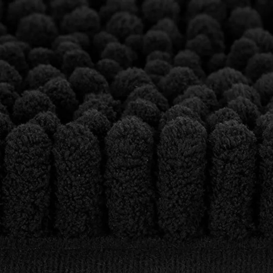 Soft Chenille Non Slip Absorbent Bathroom Rug Mat for Bath