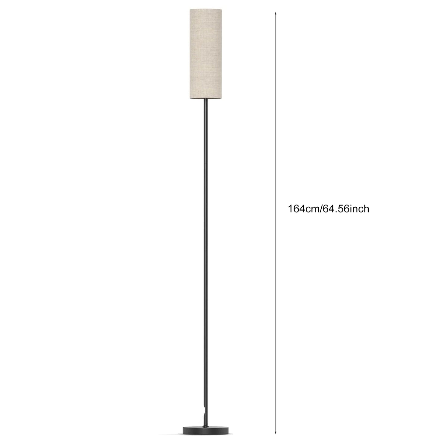 US Modern Floor Lamp Standing Tall Light Foot for Bedroom Living Room Study Room RGB Floor Lamp Study Room Floor Lamp