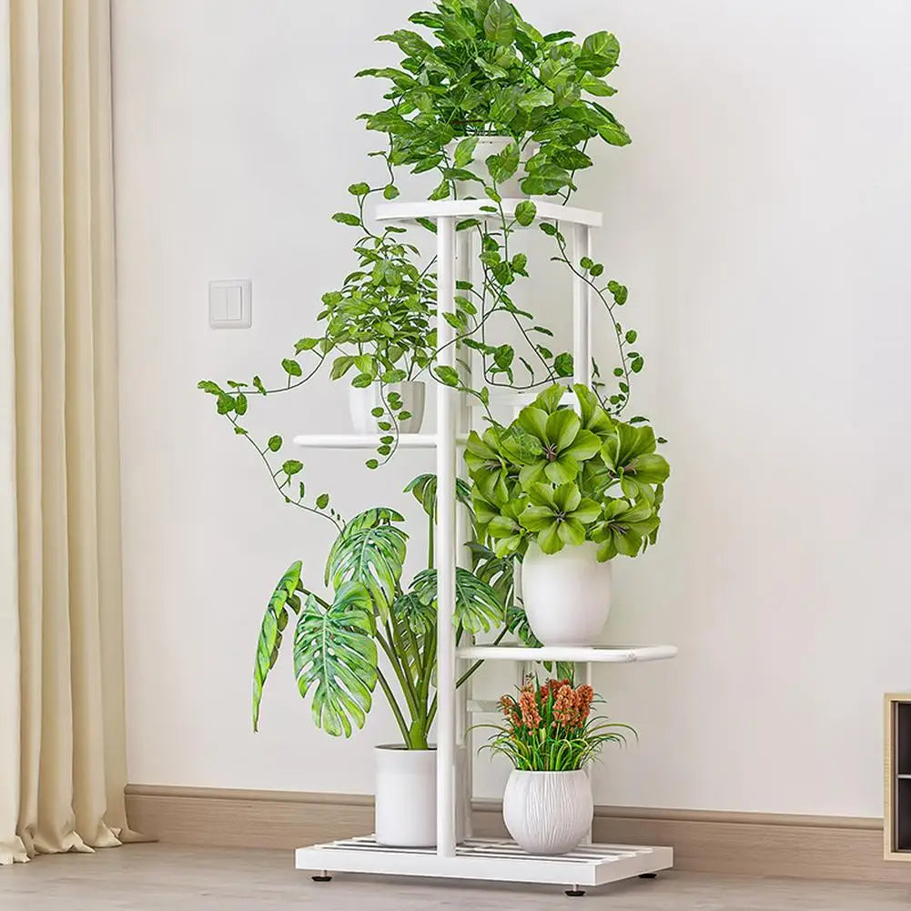 TWISTER.CK 4 Tier Plant Stand Indoor Metal Flower Pot Display