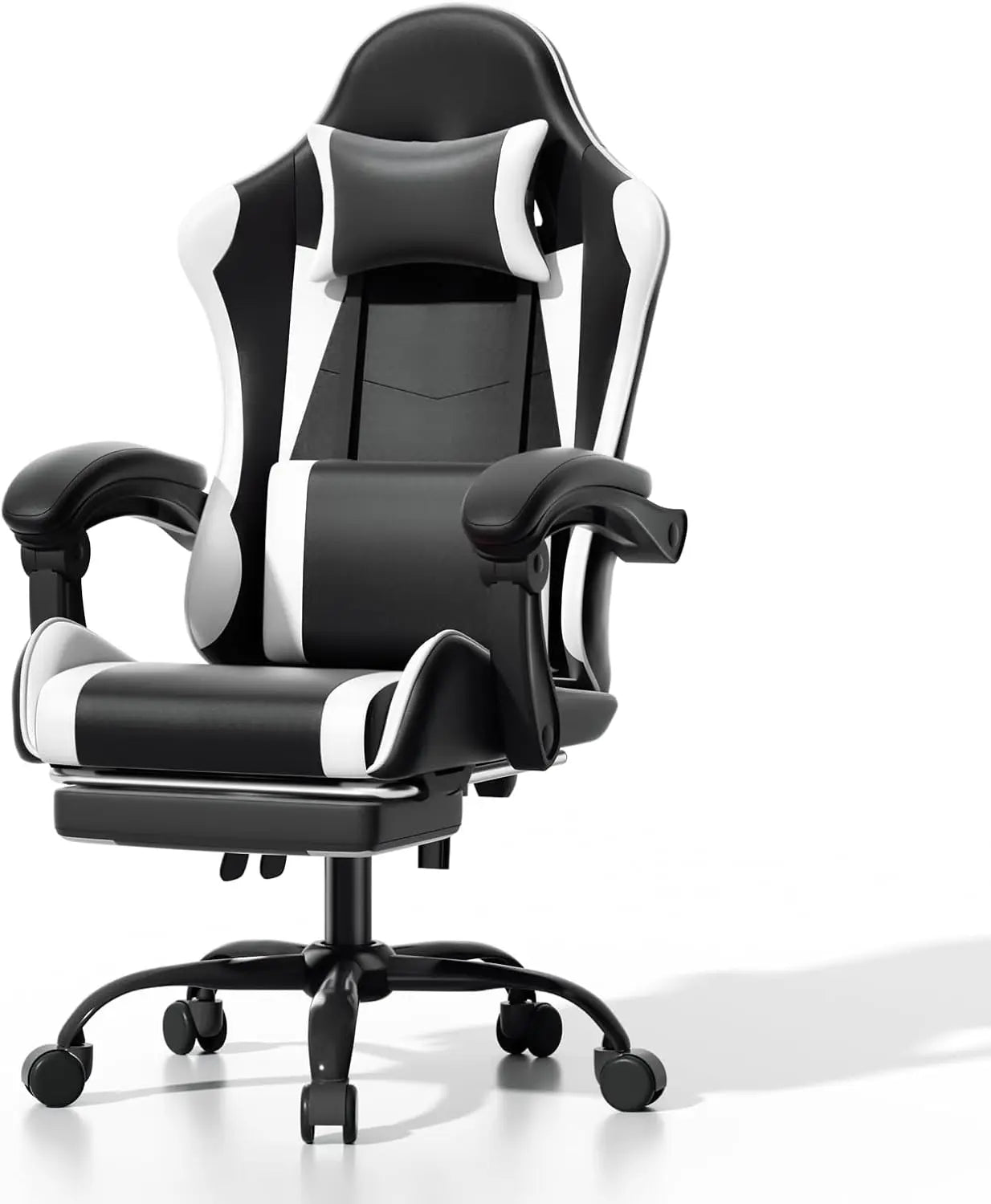 Athena Collection Carbon Fiber Gaming Chair With Ergonomic Support