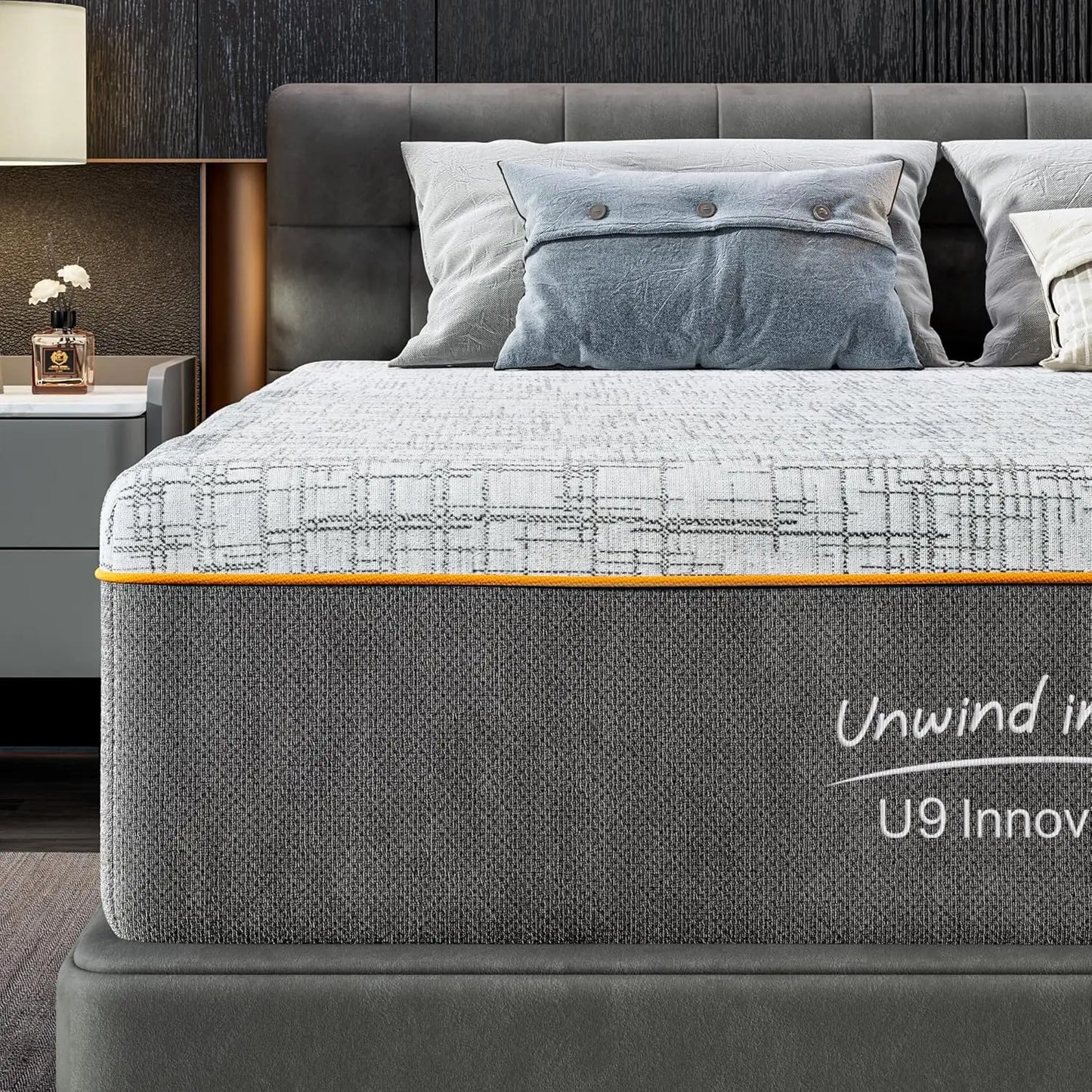 MOYU Gel Memory Foam Mattress Medium Firm CertiPUR-US