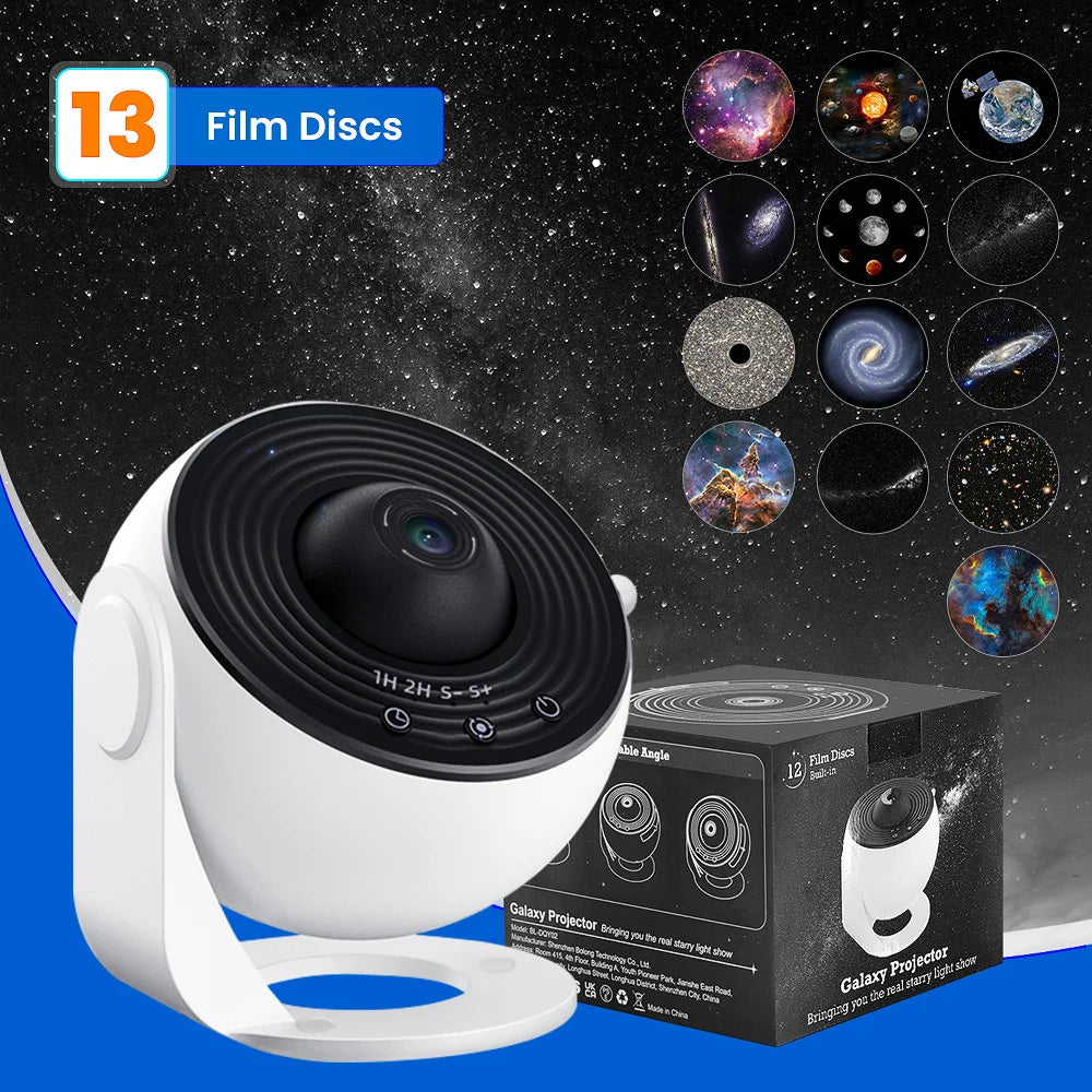 Aiopp 13 In 1 Planetarium Star Projector With Galaxy Effects