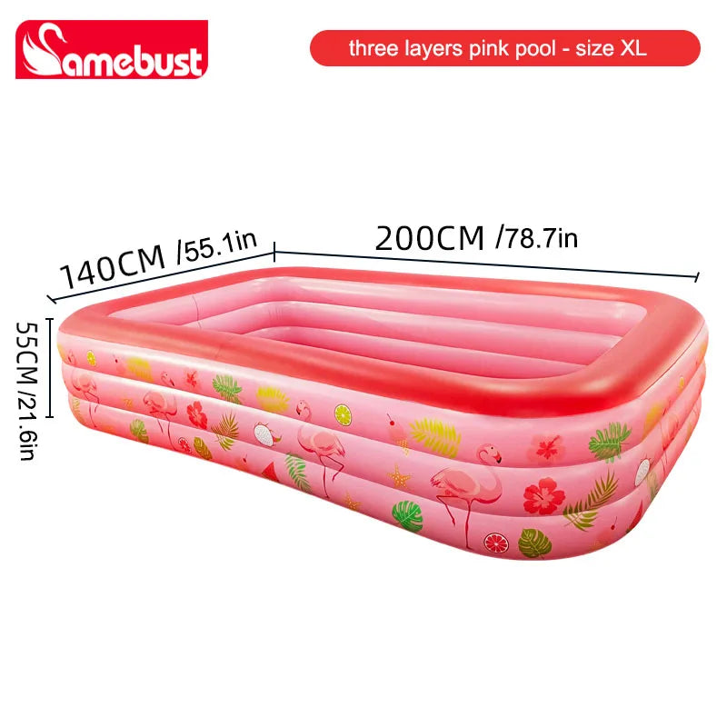 CAMEBUST Inflatable Pools For Children And Adults Water Play