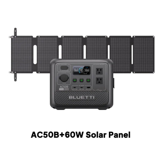 BLUETTI AC50B Portable Power Station 700W 448Wh Solar Generator