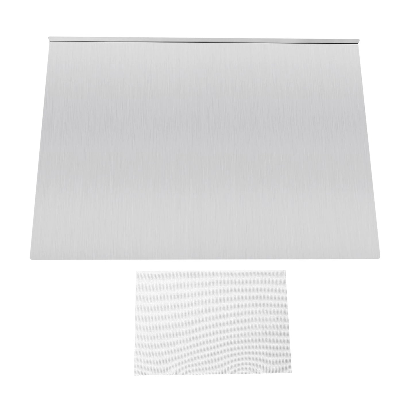Stainless Steel Chopping Board Heavy Duty Kitchen Prep Surface