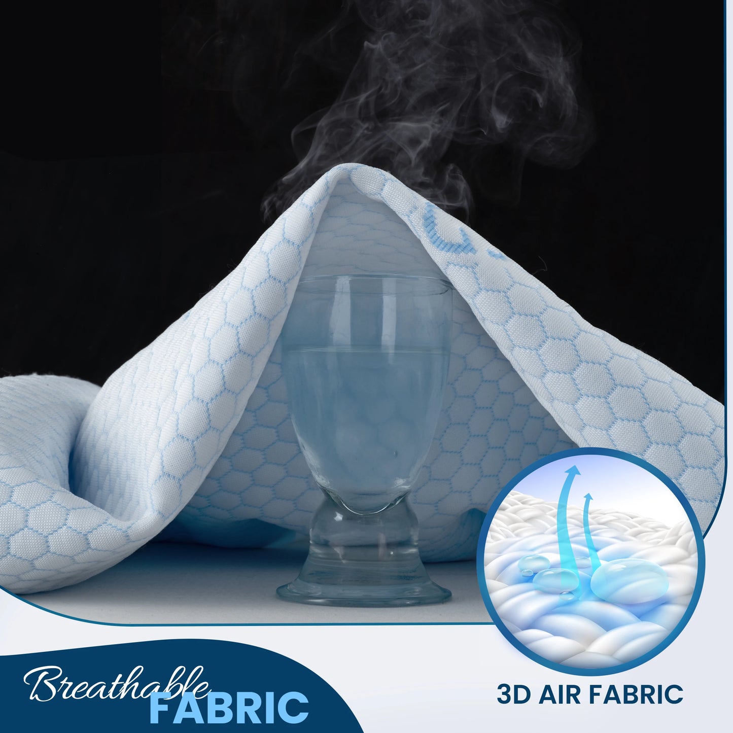 Lux Décor Cooling Waterproof Mattress Protector Breathable