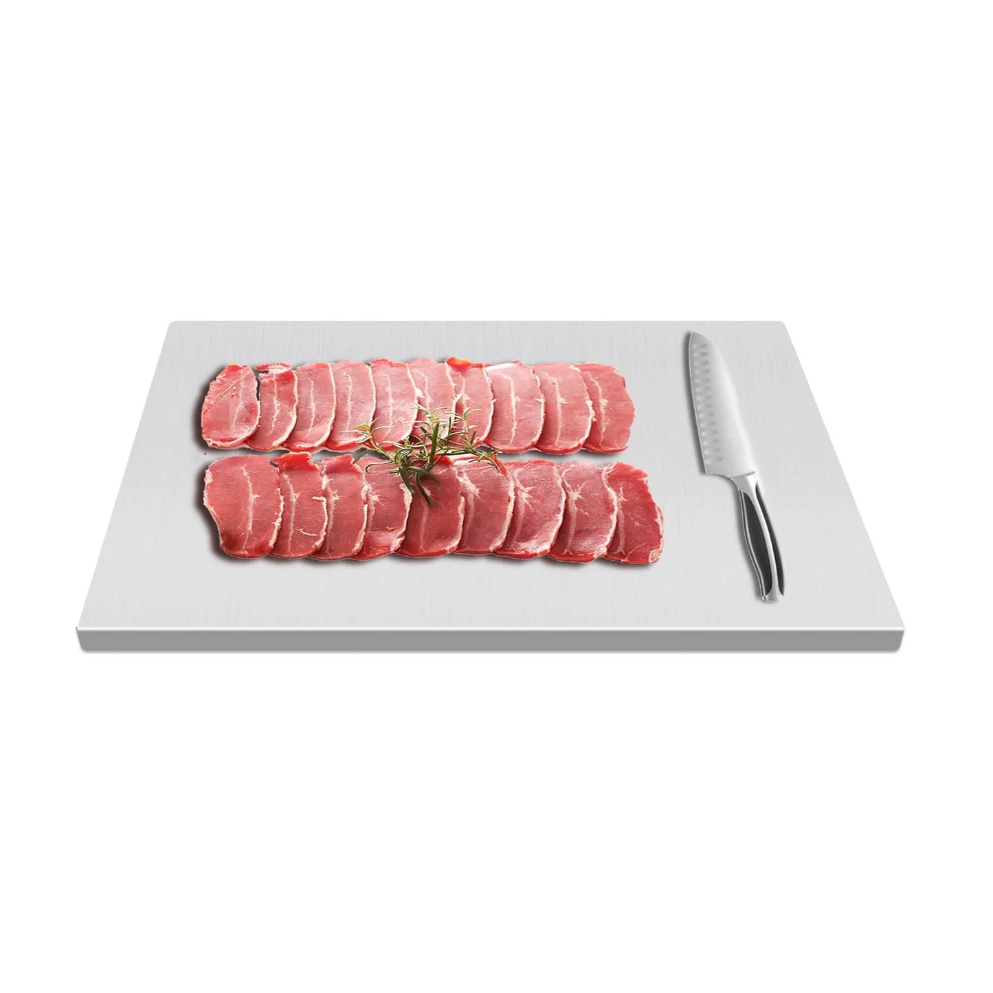 Stainless Steel Chopping Board Heavy Duty Kitchen Prep Surface