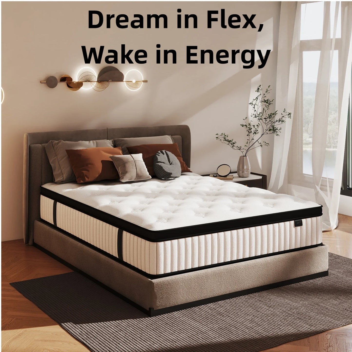 Madevos Pocket Spring Mattress Medium Firm Support