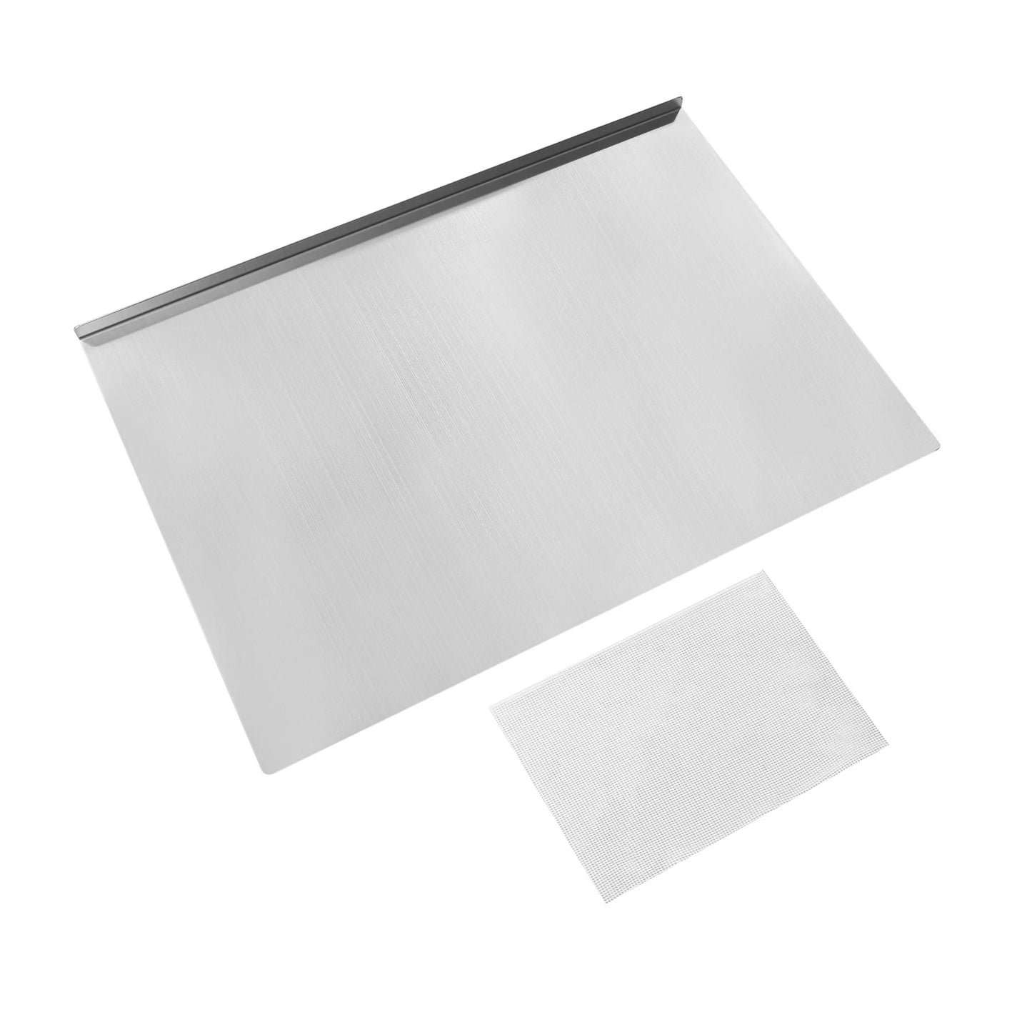 Stainless Steel Chopping Board Heavy Duty Kitchen Prep Surface