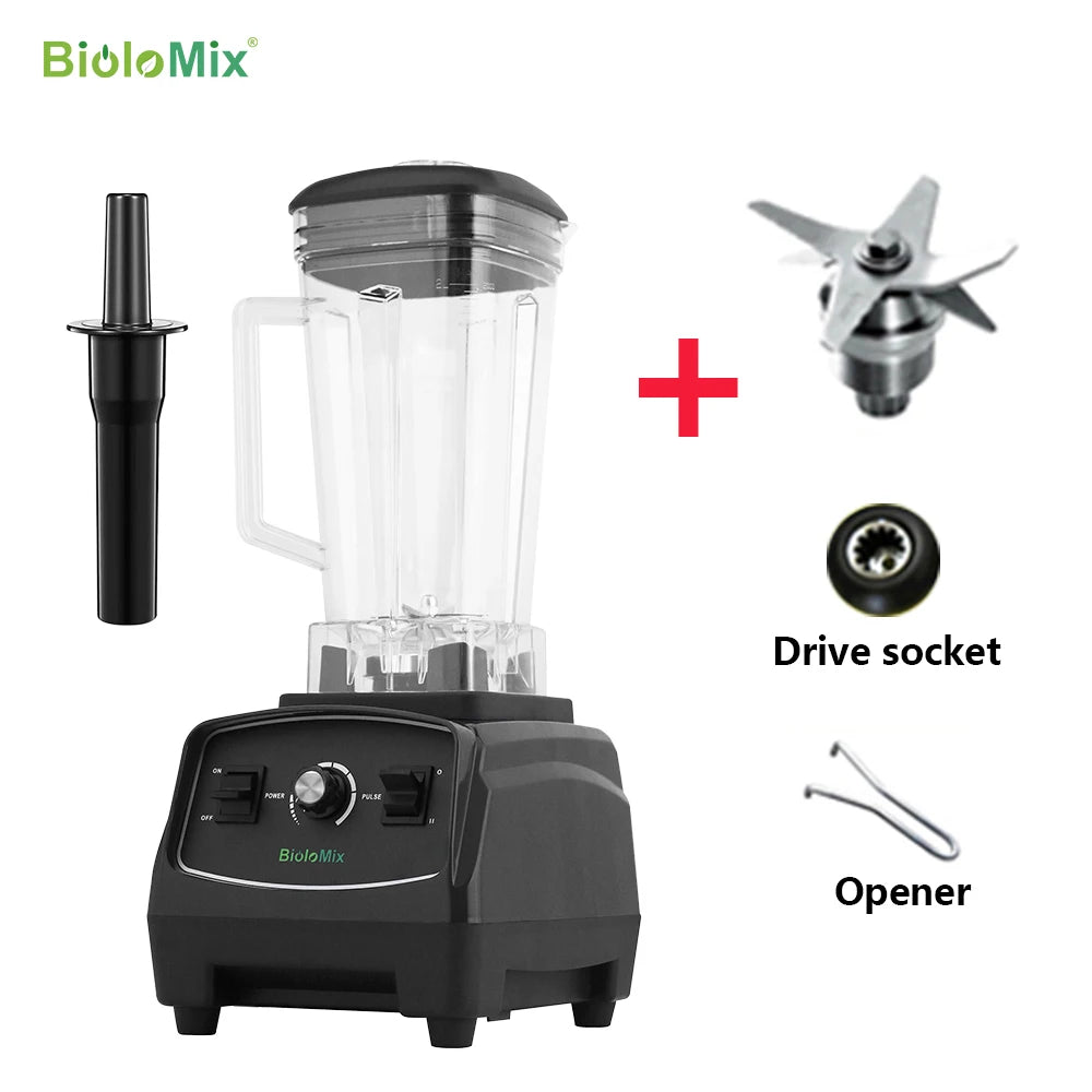 Biolomix Heavy Duty Blender Processor 2200W Commercial Juicer