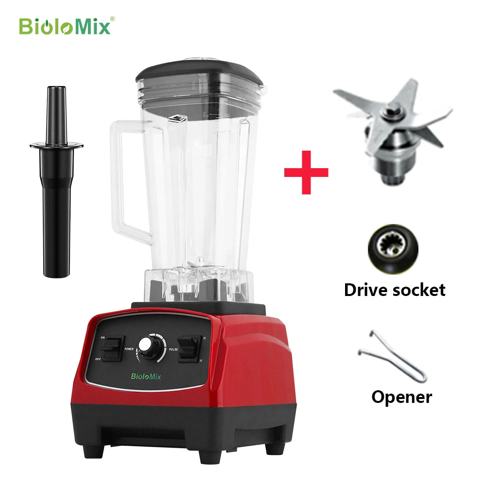 Biolomix Heavy Duty Blender Processor 2200W Commercial Juicer