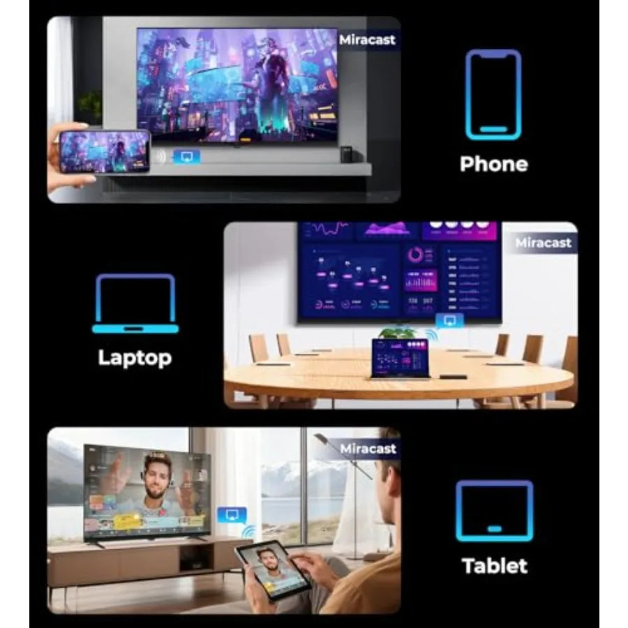 Smart TV Compatible With Television Plus Tizen OS HDR 10