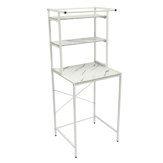 3 Tier Washer and Dryer Storage Shelf Washing Machine Shelf Toilet Shelf Over Washing Machine Toilet Washing Machine Cabinet