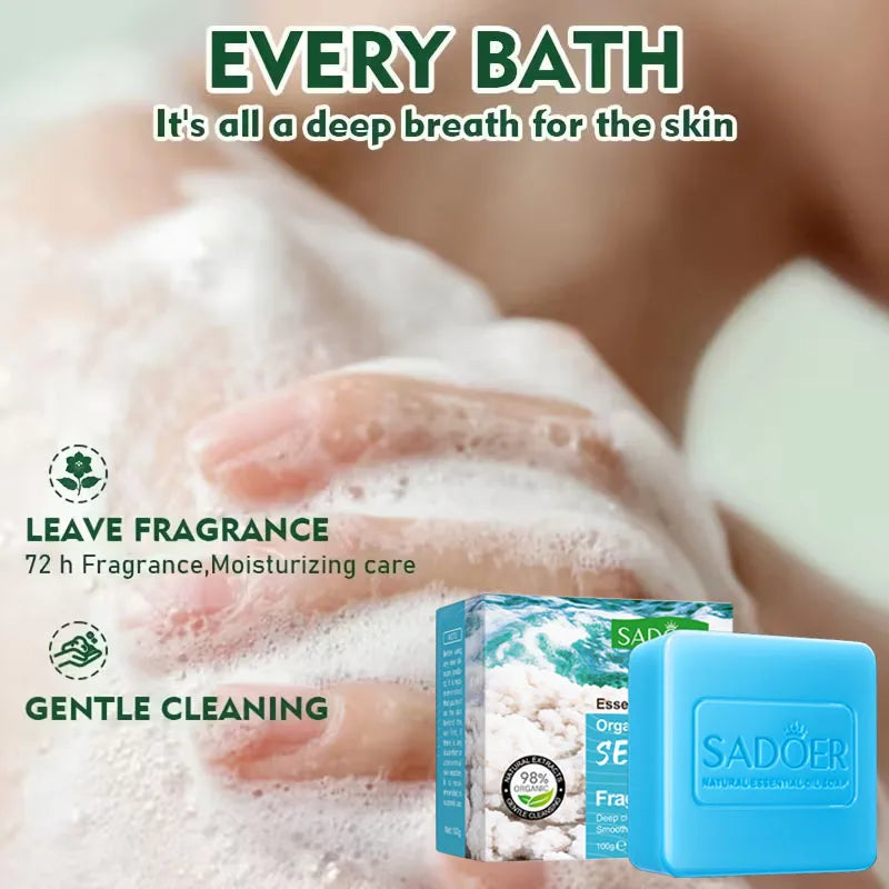 Handmade 4 In 1 Gentle Face And Body Cleansing Soap For Daily Care