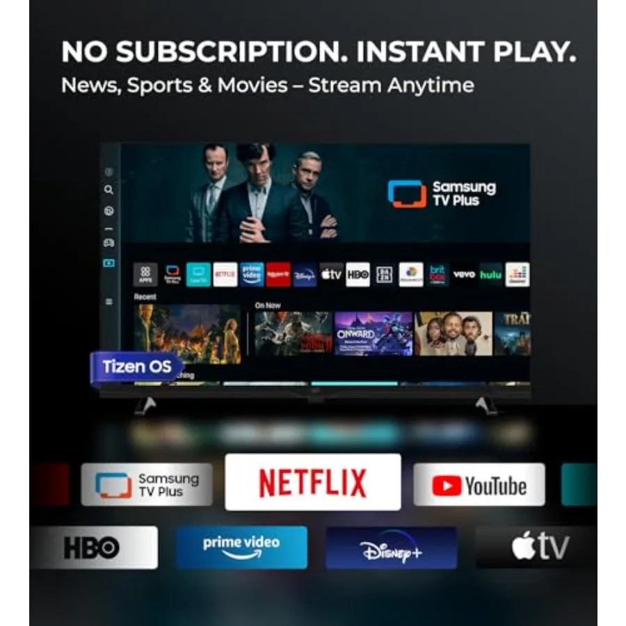 Smart TV Compatible With Television Plus Tizen OS HDR 10