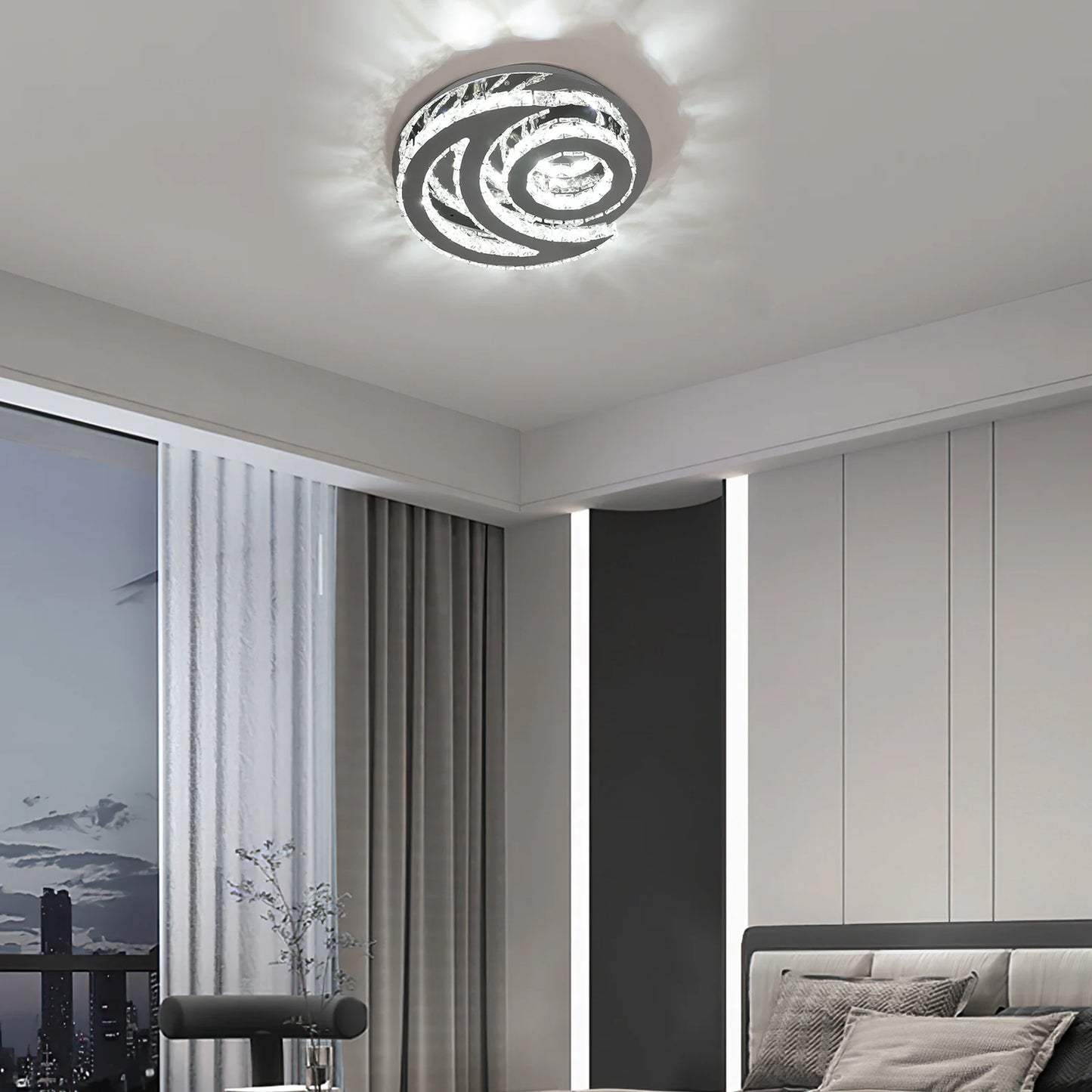 LED Ceiling Light Embedded Fixture For Kitchen Living Room Bedroom Balcony