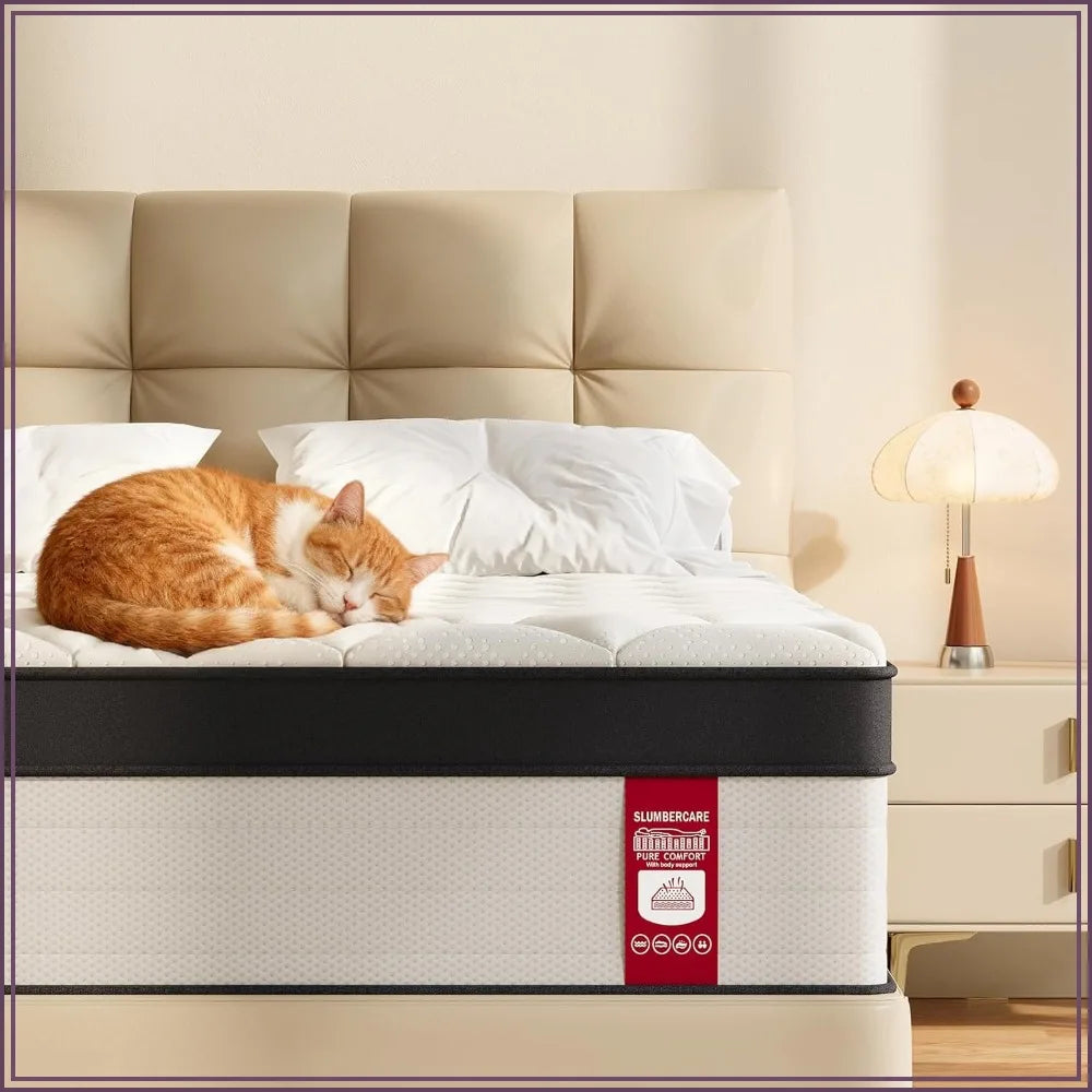 Mattress In A Box Memory Foam Hybrid With Pocket Springs