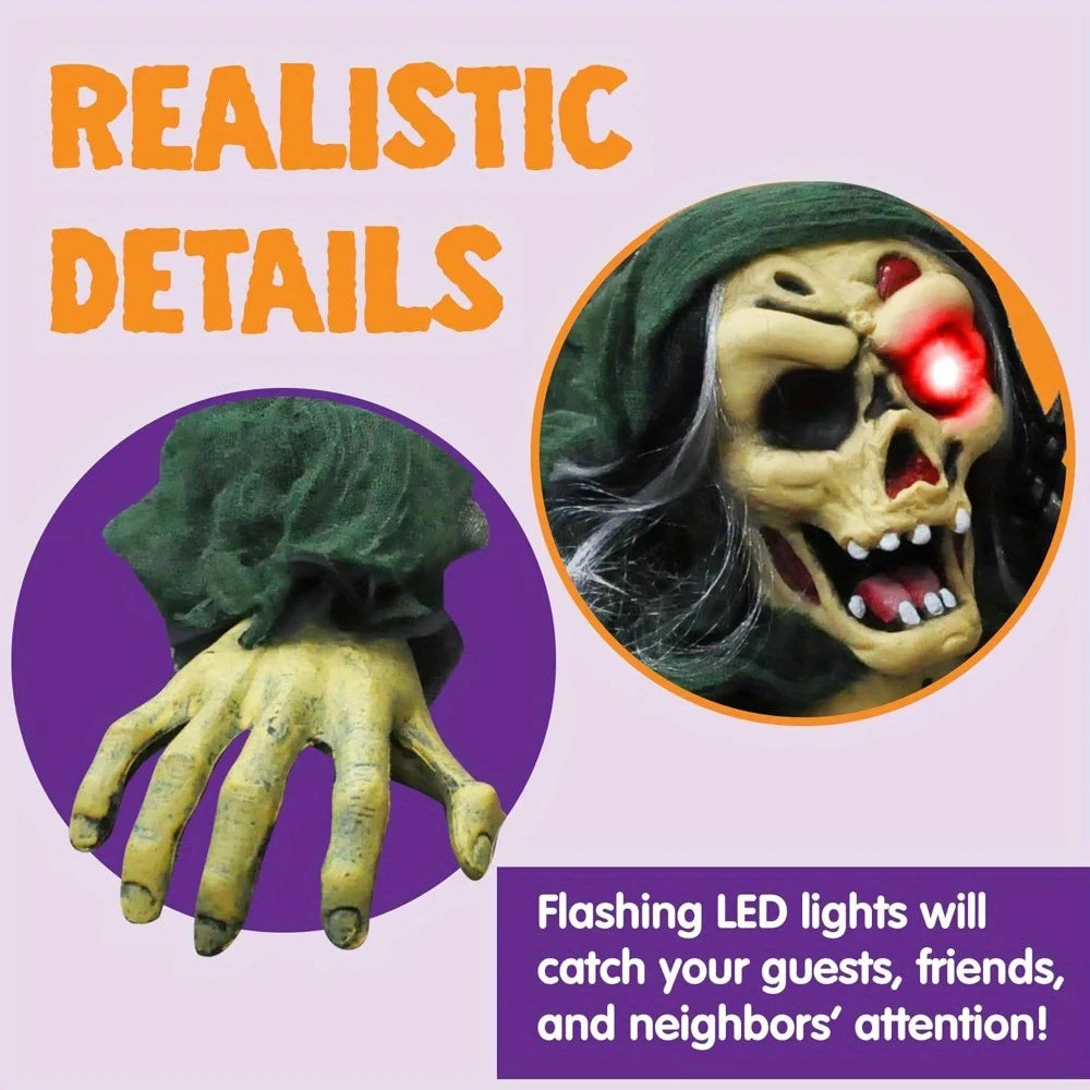 Halloween Outdoor Zombie Groundbreaker Yard Decor Props