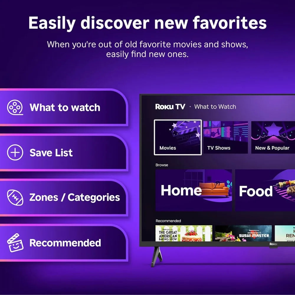 Roku Select Series Smart TV 1080p With Voice Remote