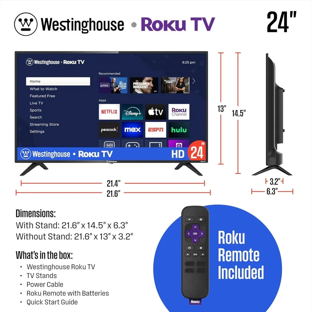 Westinghouse Smart TV With Built In WiFi And Mobile App