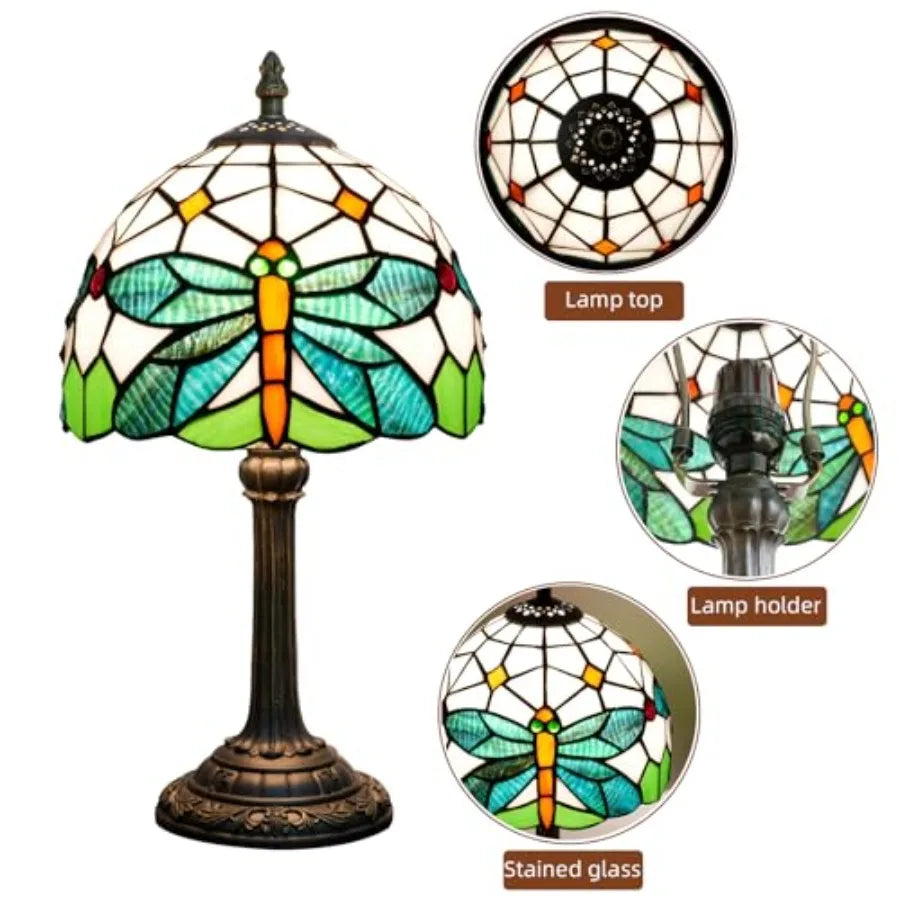 Tiffany Style Stained Glass Table Lamp For Home Decor