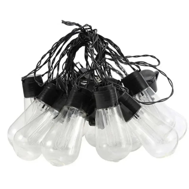 Waterproof Solar LED Papaya Fairy Lights for Outdoor Garden Decor