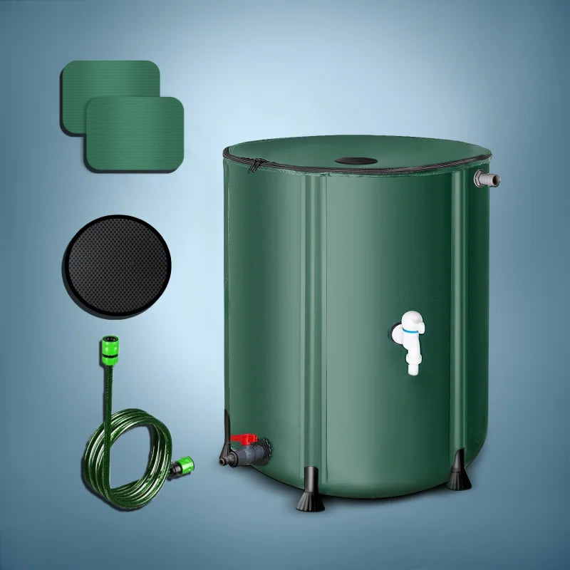 PVC Spliced Folding Bucket Garden Rainwater Barrel Rainwater Collector Rainwater Storage