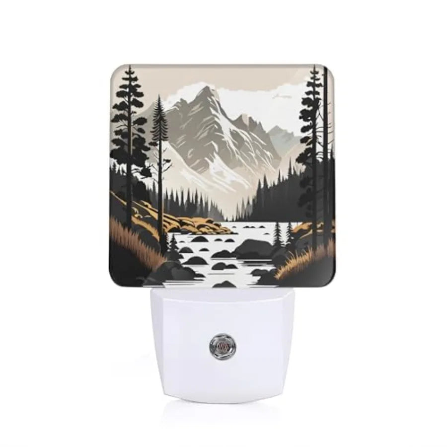 Christmas Night Light With Dusk To Dawn Sensor For Home Lights