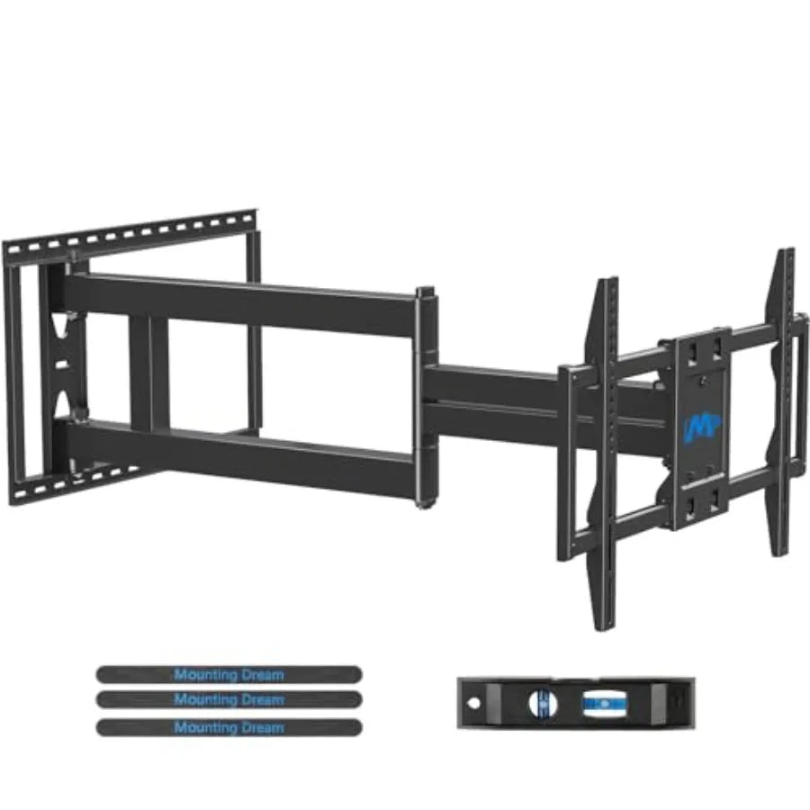 Full Motion TV Wall Mount With Swivel Tilt Articulating Arms