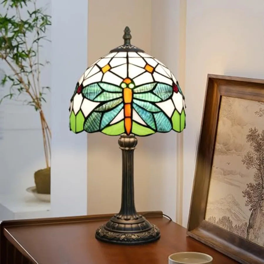 Tiffany Style Stained Glass Table Lamp For Home Decor