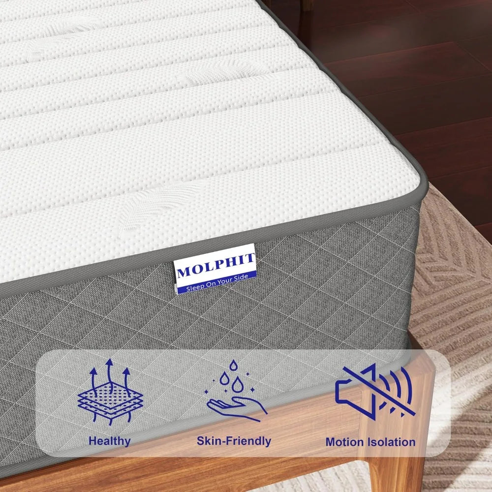 Medium-Firm Hybrid Mattress With 7-Zone Pocket Spring And Memory Foam