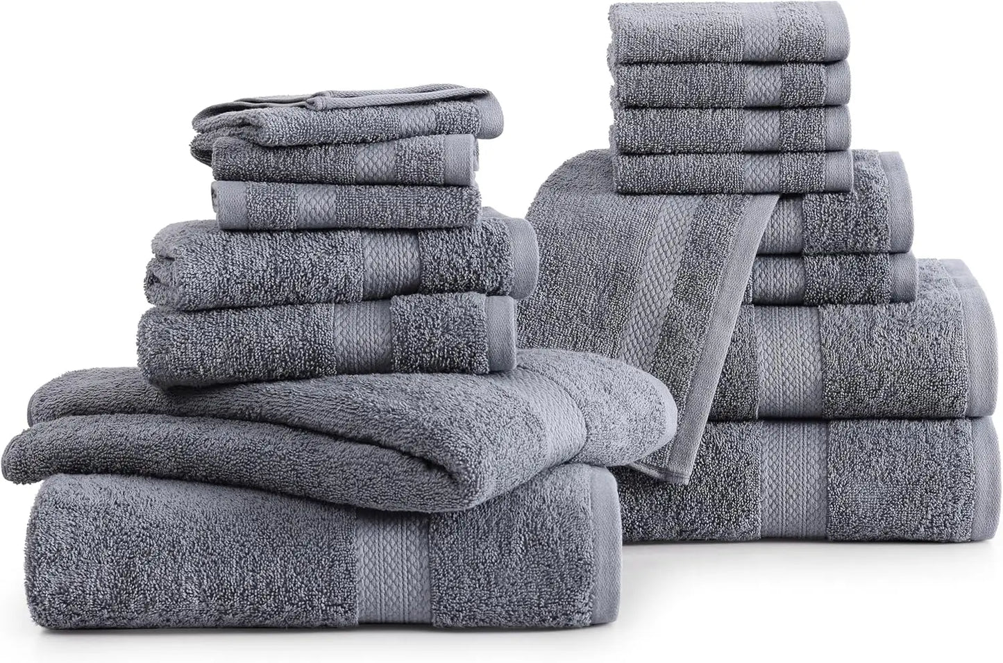 Luxury 100% Cotton Bath Towel Set Super Soft And Absorbent