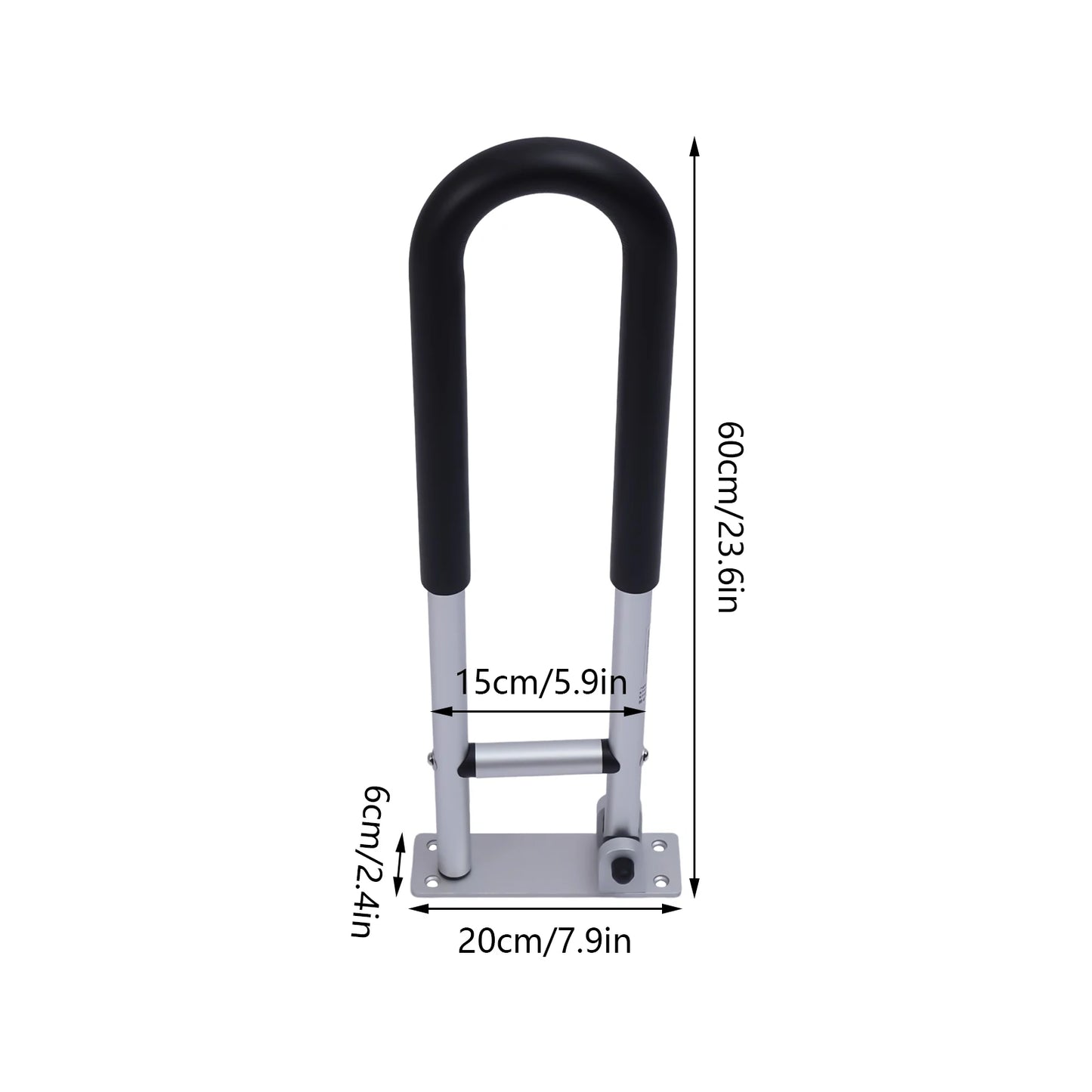 Foldable Toilet Safety Rails for Elderly and Disabled Care