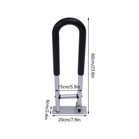 Foldable Toilet Safety Rails for Elderly and Disabled Care