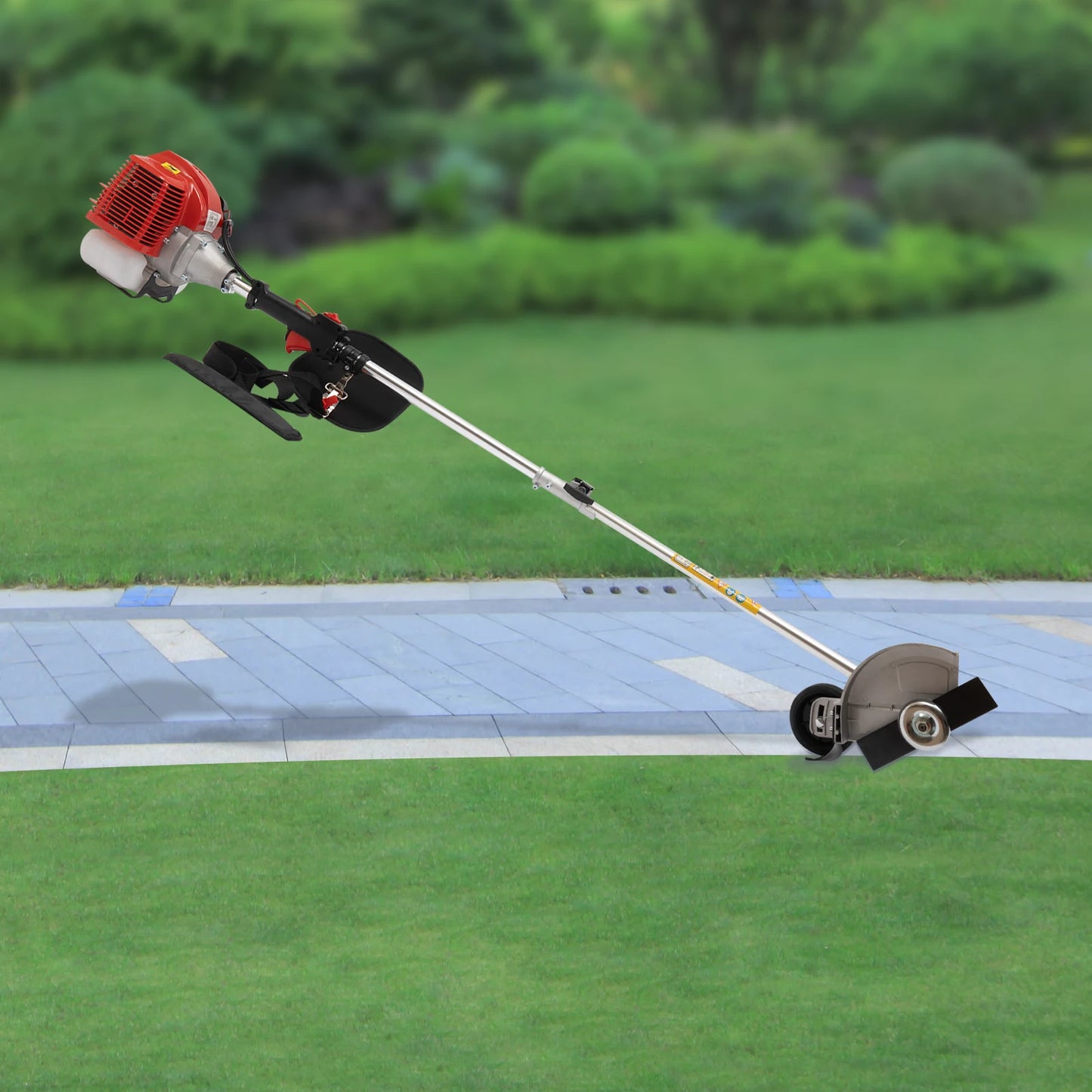 Weed Trimmer 43 CC 2 Stroke Lawn Wacker Eater Weed Grass Trimming Machine Easy Carry & Storage