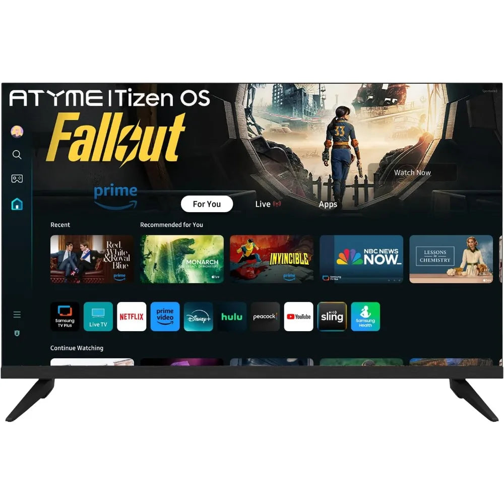 XMSJ Smart TV LED HDR Tizen OS WiFi HDMI Bluetooth