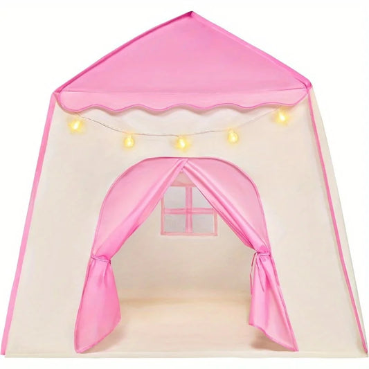 Joyfy Princess Tent With LED Star Lights For Kids