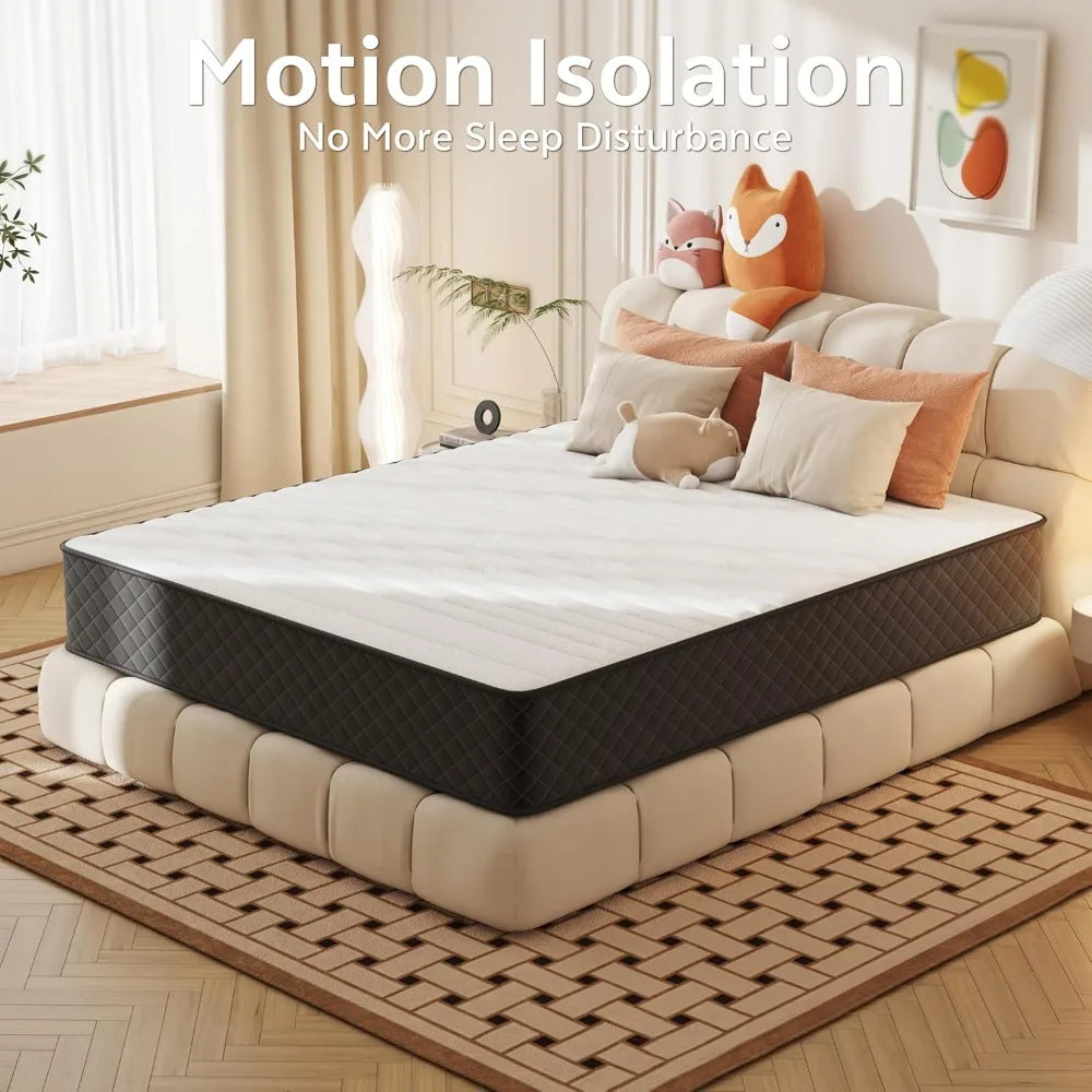 Firm Hybrid Mattress With Memory Foam And Pocket Springs