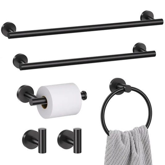 Stainless Steel Bathroom Towel Bar And Towel Holder Set SUS304