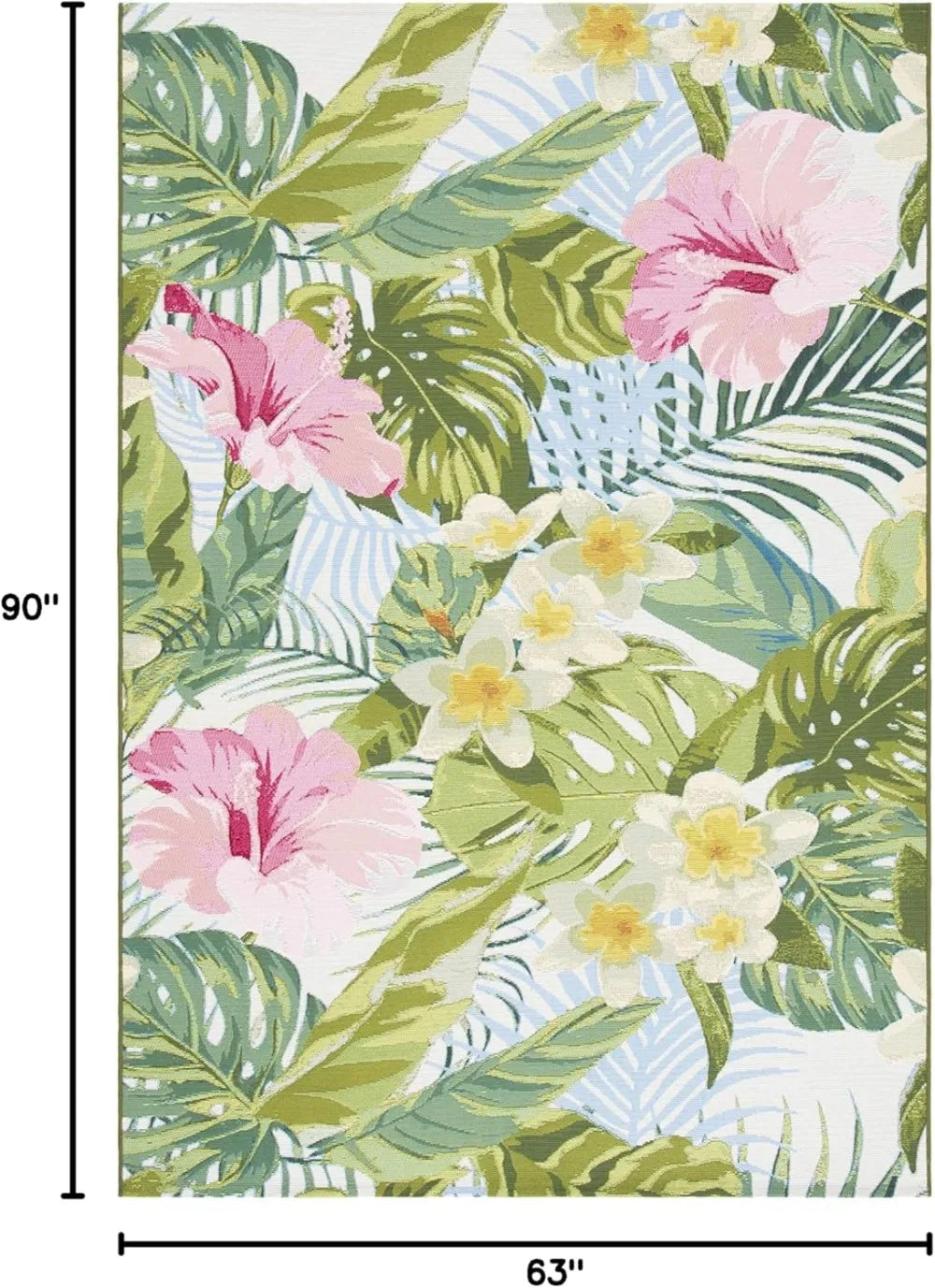 Non Shedding Washable Outdoor Rug For Patio And Backyard
