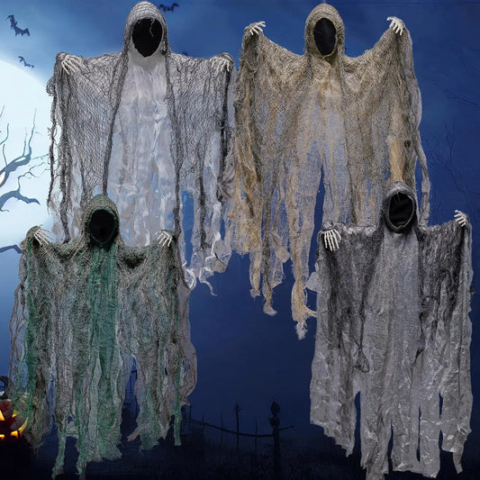 Joyfy Hanging Faceless Ghost Halloween Decoration Set
