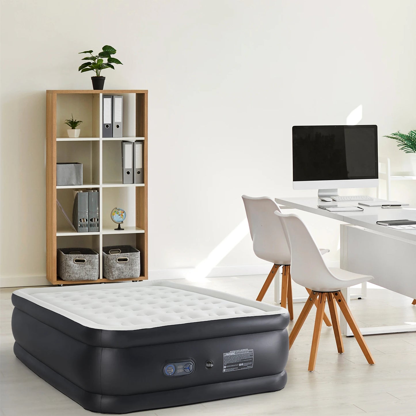 MCQ Air Mattress With Built-In Pump For Home Use Comfort