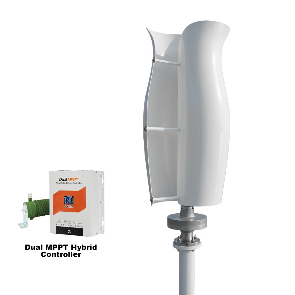 SMARAAD Silent Wind Turbine Generator 1200W 12-48V With Controller