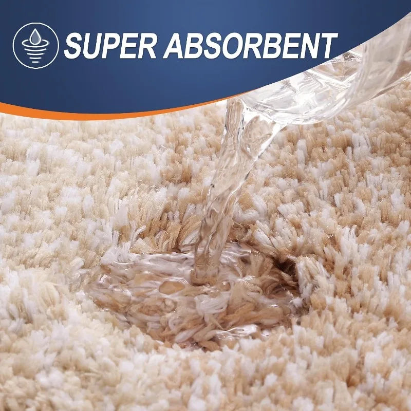 OLANLY Extra Soft Absorbent Microfiber Bathroom Floor Rug
