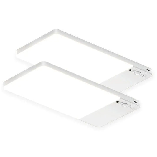 2 Pack Cordless Rechargeable Motion Sensor Ceiling Light