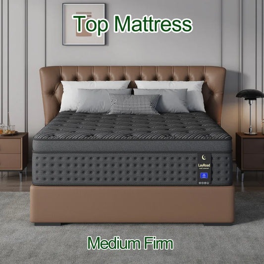 Memory Foam Hybrid Mattress With Pocket Springs For Comfortable Sleep