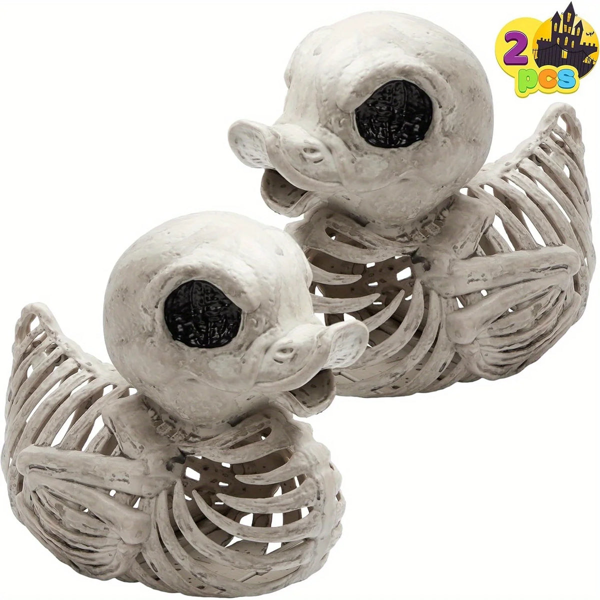 Halloween Duck Skeleton Plastic Bones For Indoor Outdoor Decor